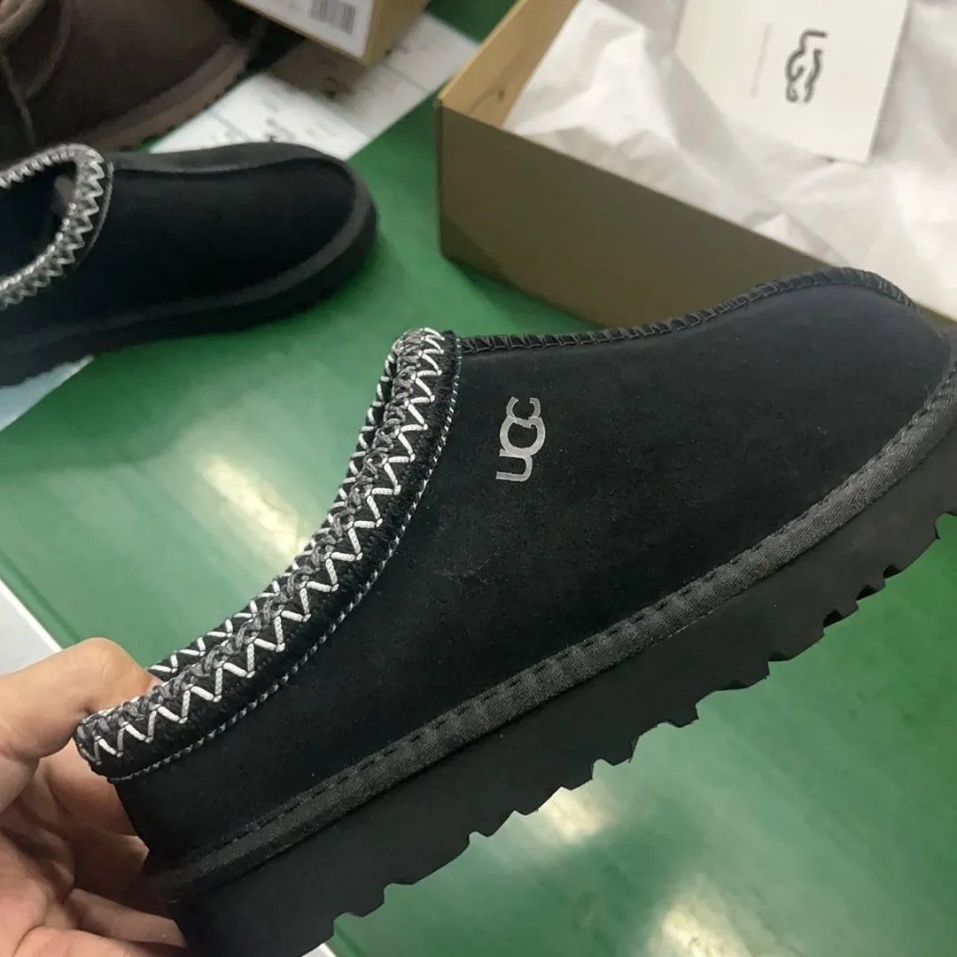 Ethnic Flat Snow Boots Genuine Leather Warm Padded Shoes photo 3