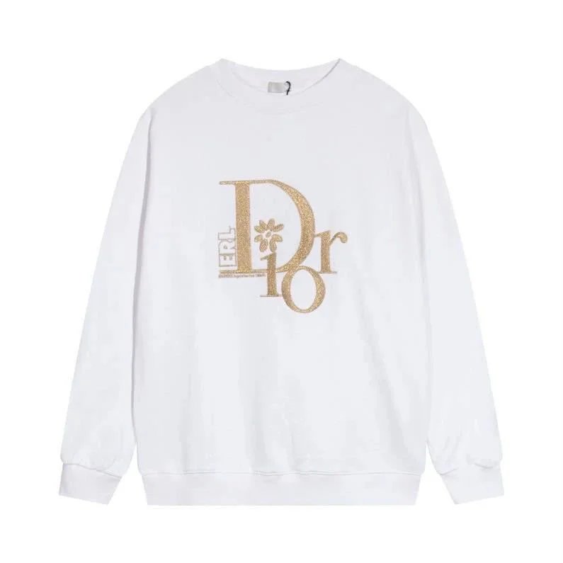 Dior Hoodies & Sweatshirts Oblique jacquard hooded sweatshirt — 05-White
