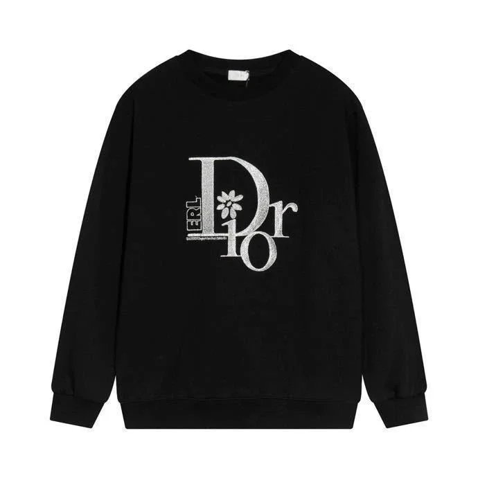 Dior Hoodies & Sweatshirts Oblique jacquard hooded sweatshirt — 05-Black