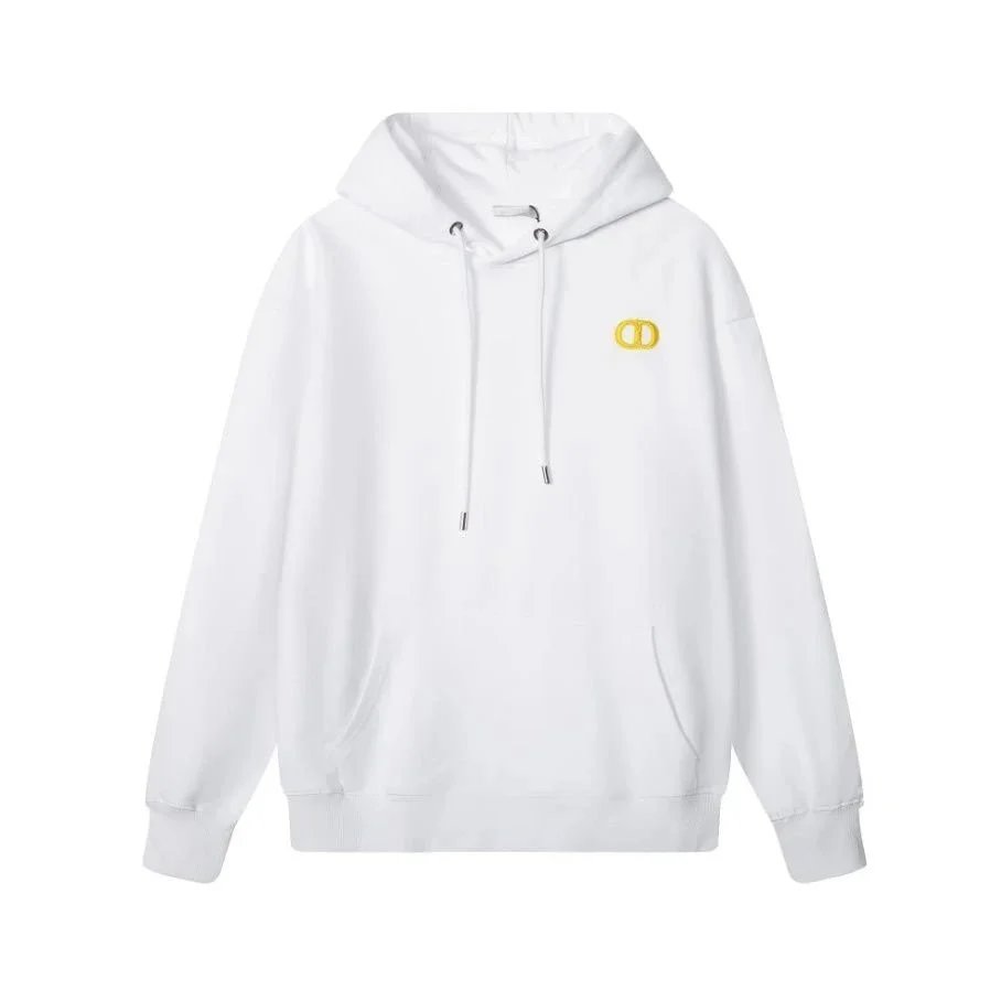 Dior Hoodies & Sweatshirts Oblique jacquard hooded sweatshirt — 02-White