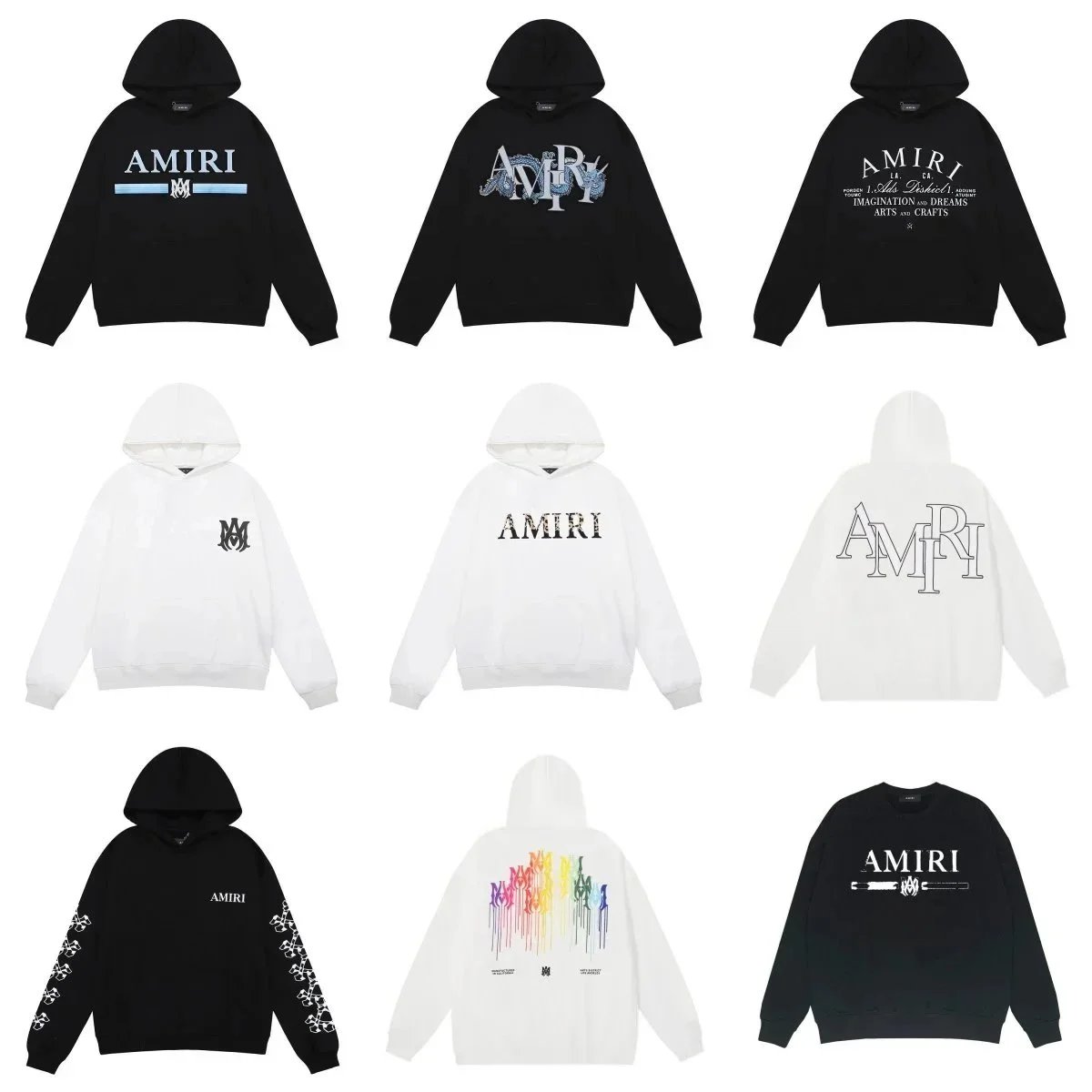 AMIRI Hoodies [40 styles]
