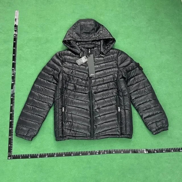 Stone Island Down Jacket Beige Outerwear - 5