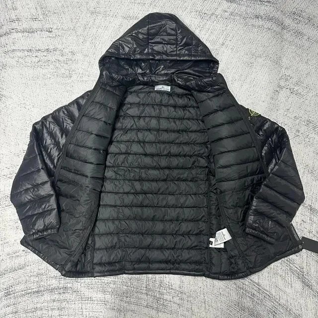 Stone Island Down Jacket Beige Outerwear - 11