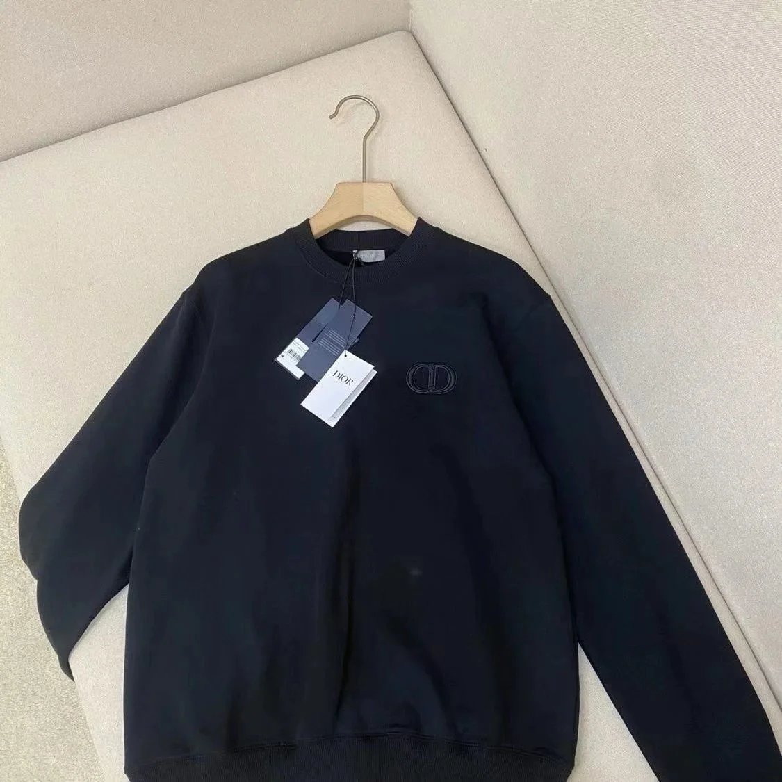Dior Hoodies & Sweatshirts Oblique jacquard hooded sweatshirt — 06-Black