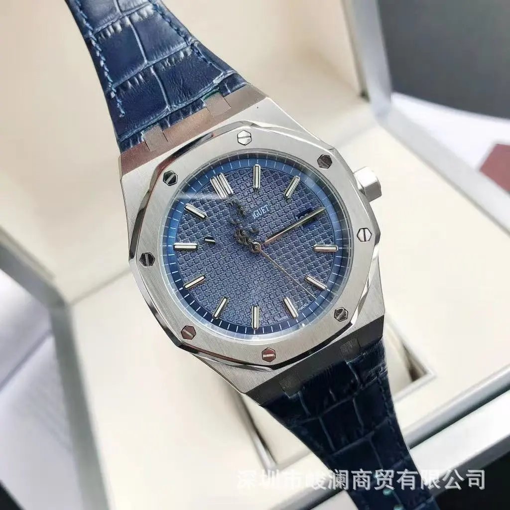 Audemars Piguet Watches Royal Oak automatic watch with octagonal bezel and integrated bracelet — 8