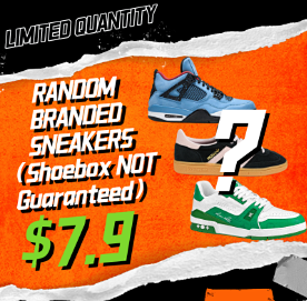 Shoe Mystery Box (Random Shipping, No Shoebox Possible) No Returns or Exchanges