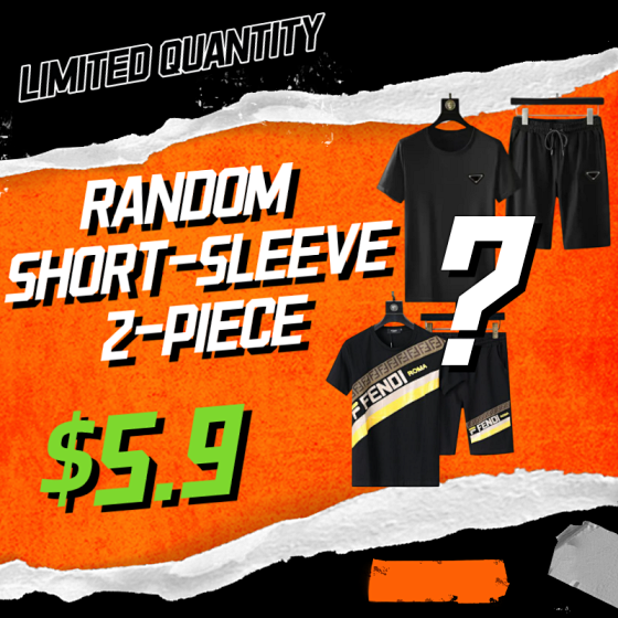 Short sleeved set blind box (randomly shipped, non refundable and non exchangeable)