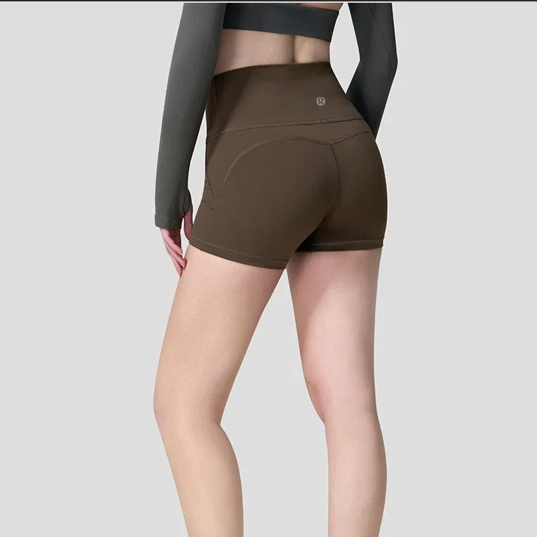 High Waist Seamless Yoga Shorts