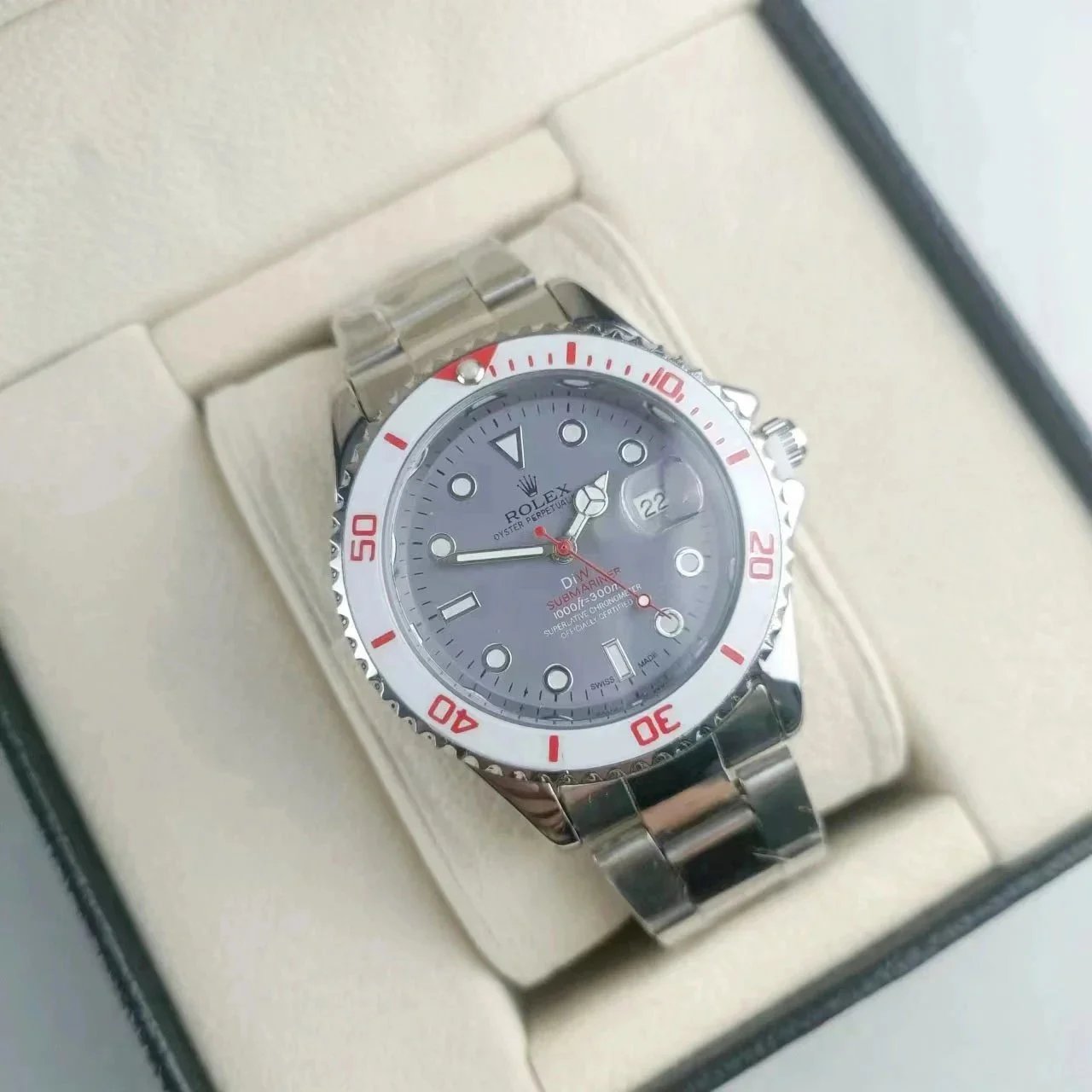 Mechanical watch steel strap fashion watch 01 4