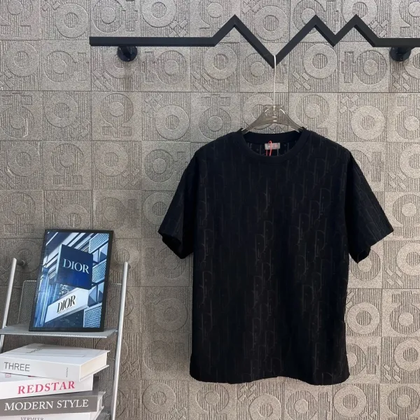 Prada Logo-Embroidered Black T-Shirt - 9