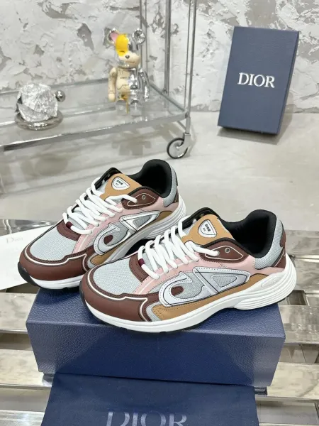 Dior B23 Multicolor Chunky Sneakers - 1