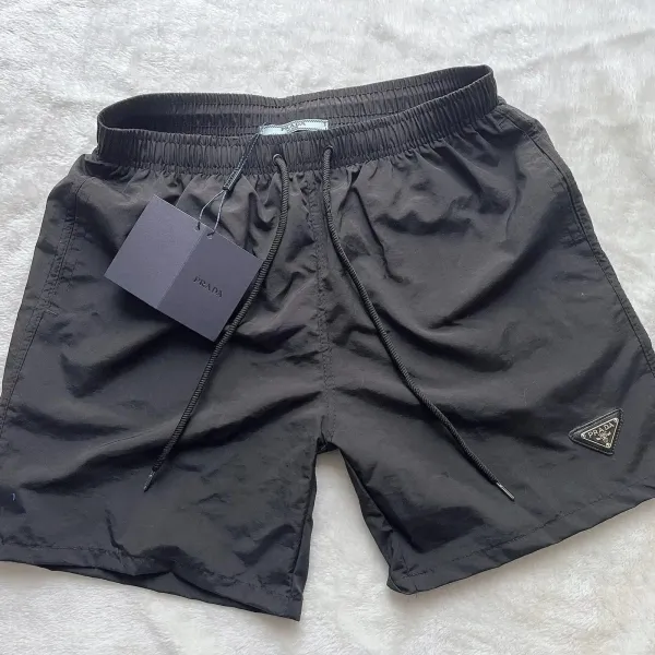 Prada Re-Nylon Swim Shorts Black - 1