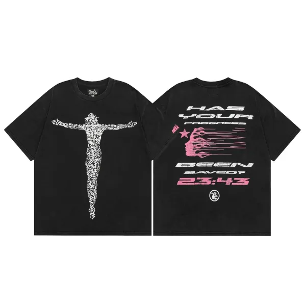 Hellstar Records x World of Eternal Rites Black Graphic T-Shirt - 5