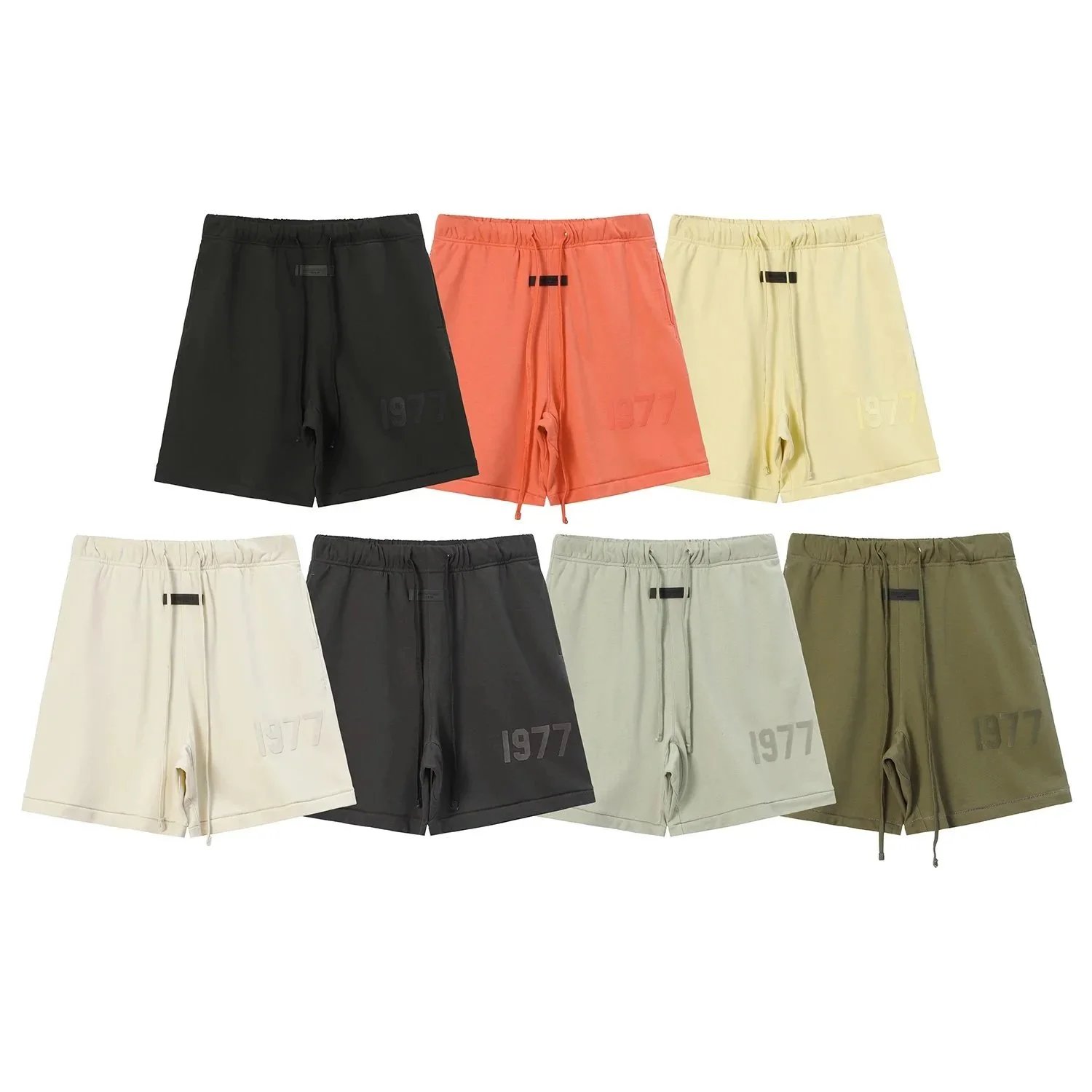 Fear of God Essentials Relaxed Fit Shorts Yellow - 7