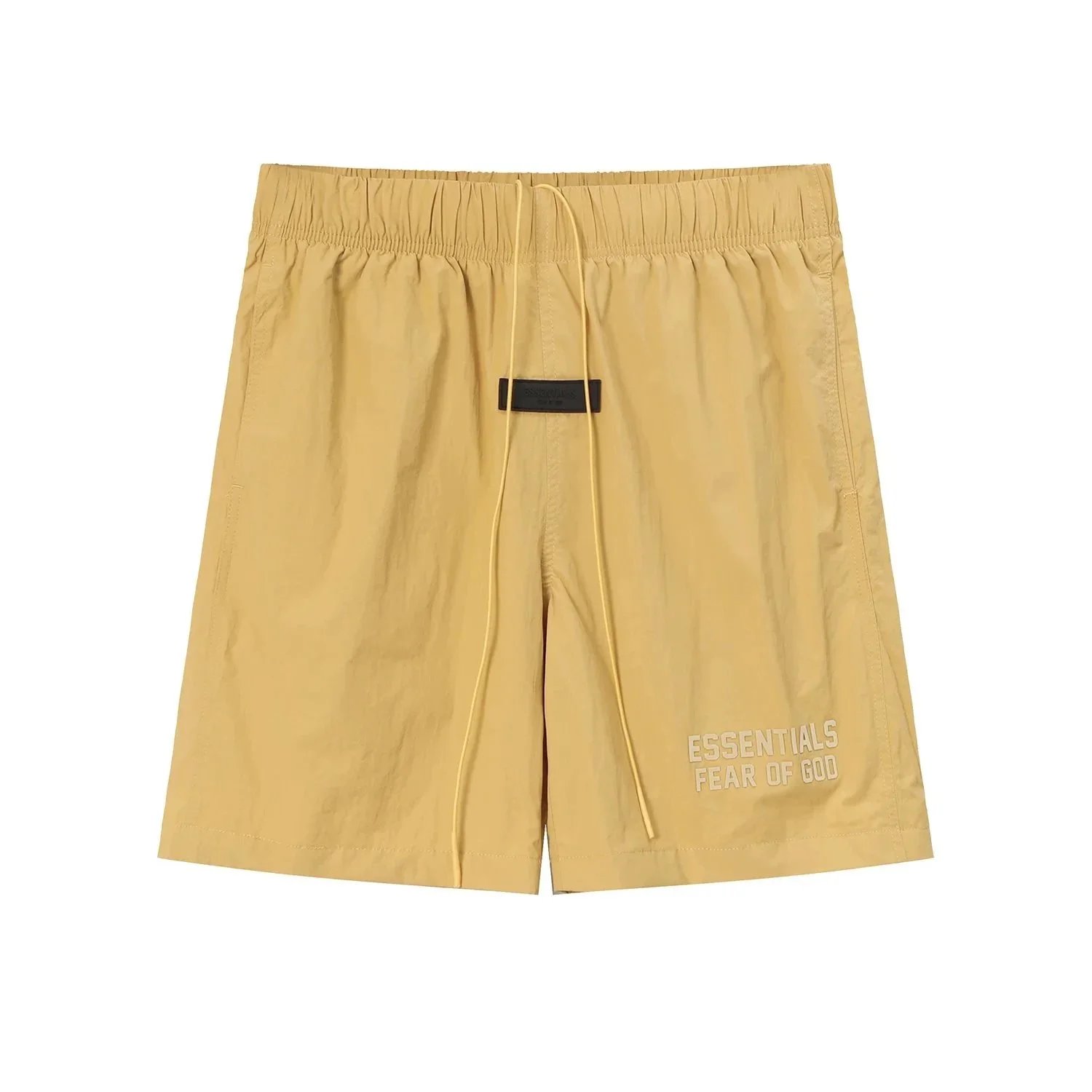 Fear of God Essentials Relaxed Fit Shorts Yellow - 5