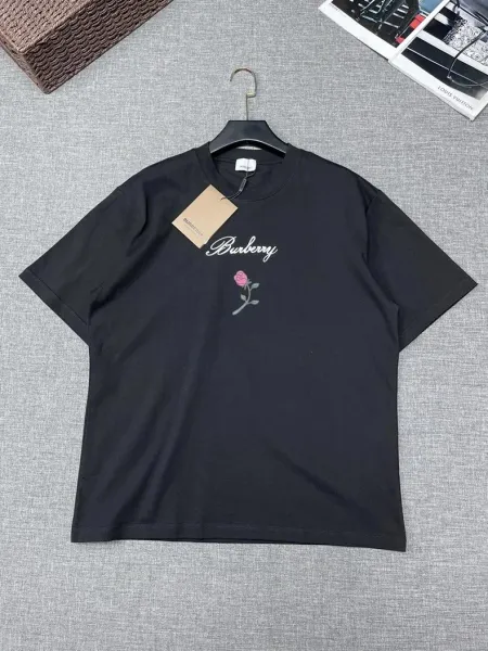 Burberry Rainbow Knight Logo T-Shirt Black - 7