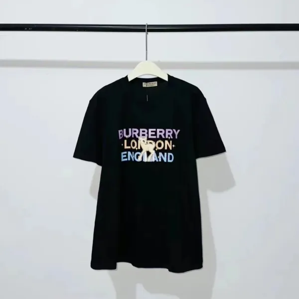 Burberry London England Graphic Print Black T-Shirt - 1