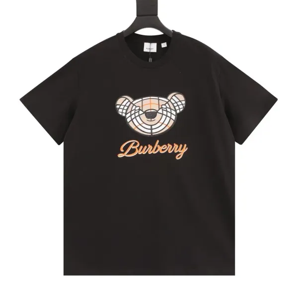 Burberry Thomas Bear Graphic T-Shirt Black - 1