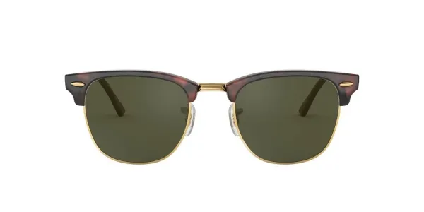 Ray-Ban Wayfarer Black Green Lens Sunglasses - 13