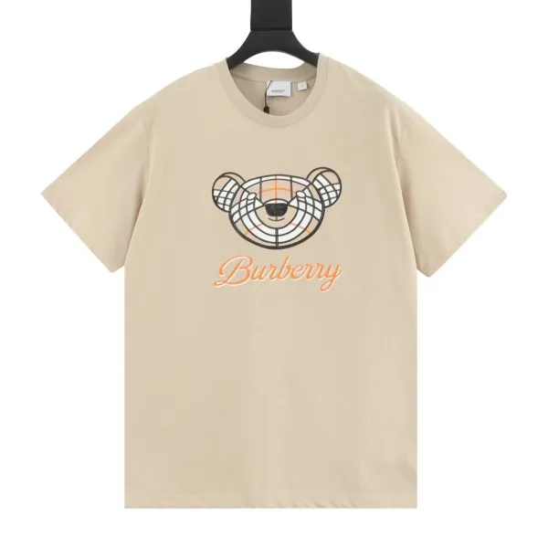 Burberry Thomas Bear Graphic Beige T-Shirt - 1