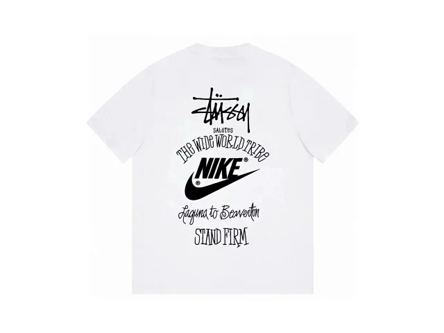 Stüssy and Nike Short-sleeve graphic T-shirt with 8-ball print product detail image 7