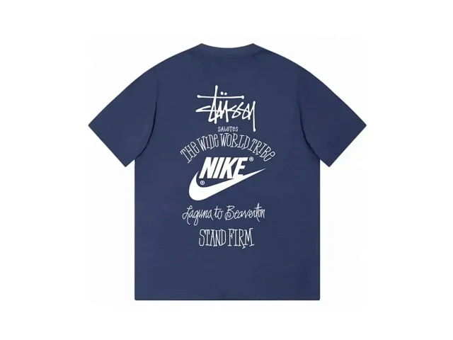 Stüssy and Nike Short-sleeve graphic T-shirt with 8-ball print product detail image 6
