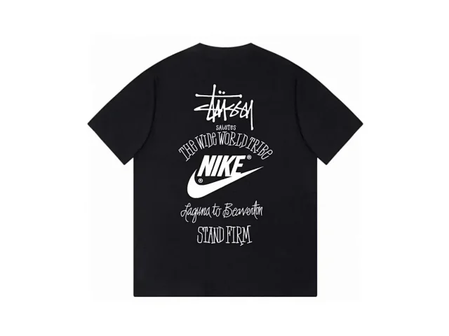 Stüssy and Nike Short-sleeve graphic T-shirt with 8-ball print product detail image 5