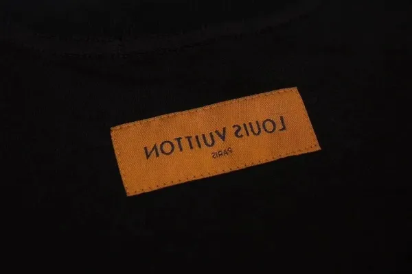 Louis Vuitton Multi-Logo Patchwork Black T-Shirt - 7