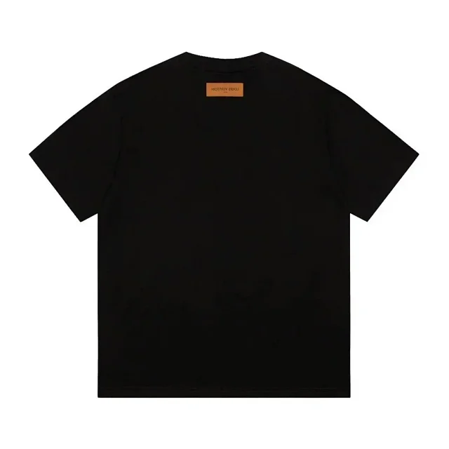 Louis Vuitton T-Shirts Short-Sleeve Graphic Logo Print product detail image 3