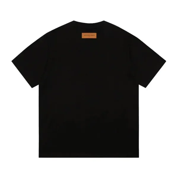 Louis Vuitton Multi-Logo Patchwork Black T-Shirt - 4