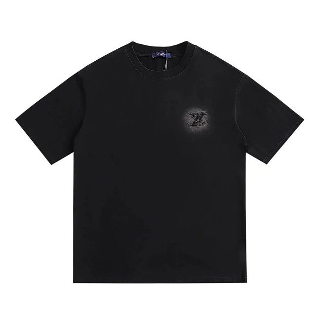 Louis Vuitton T-Shirts Short-Sleeve Graphic Logo Print product detail image 28