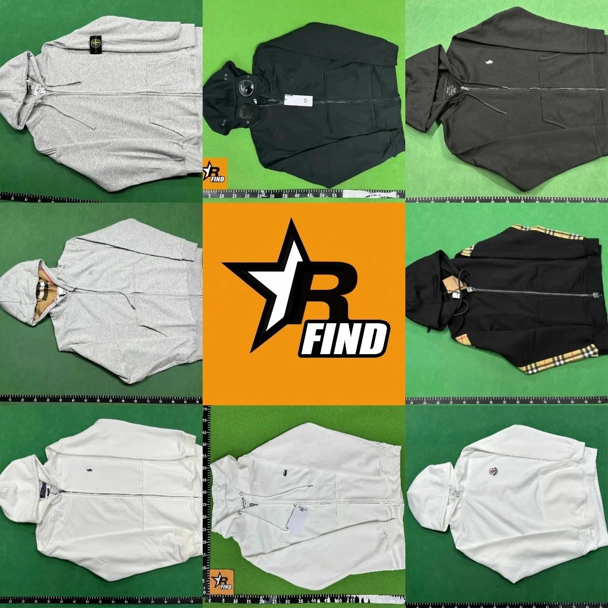 TOP quality factory clearance brand zipper cardigan sweatshirt collection