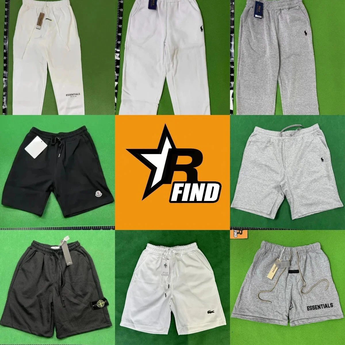 Collection of casual long and shorts