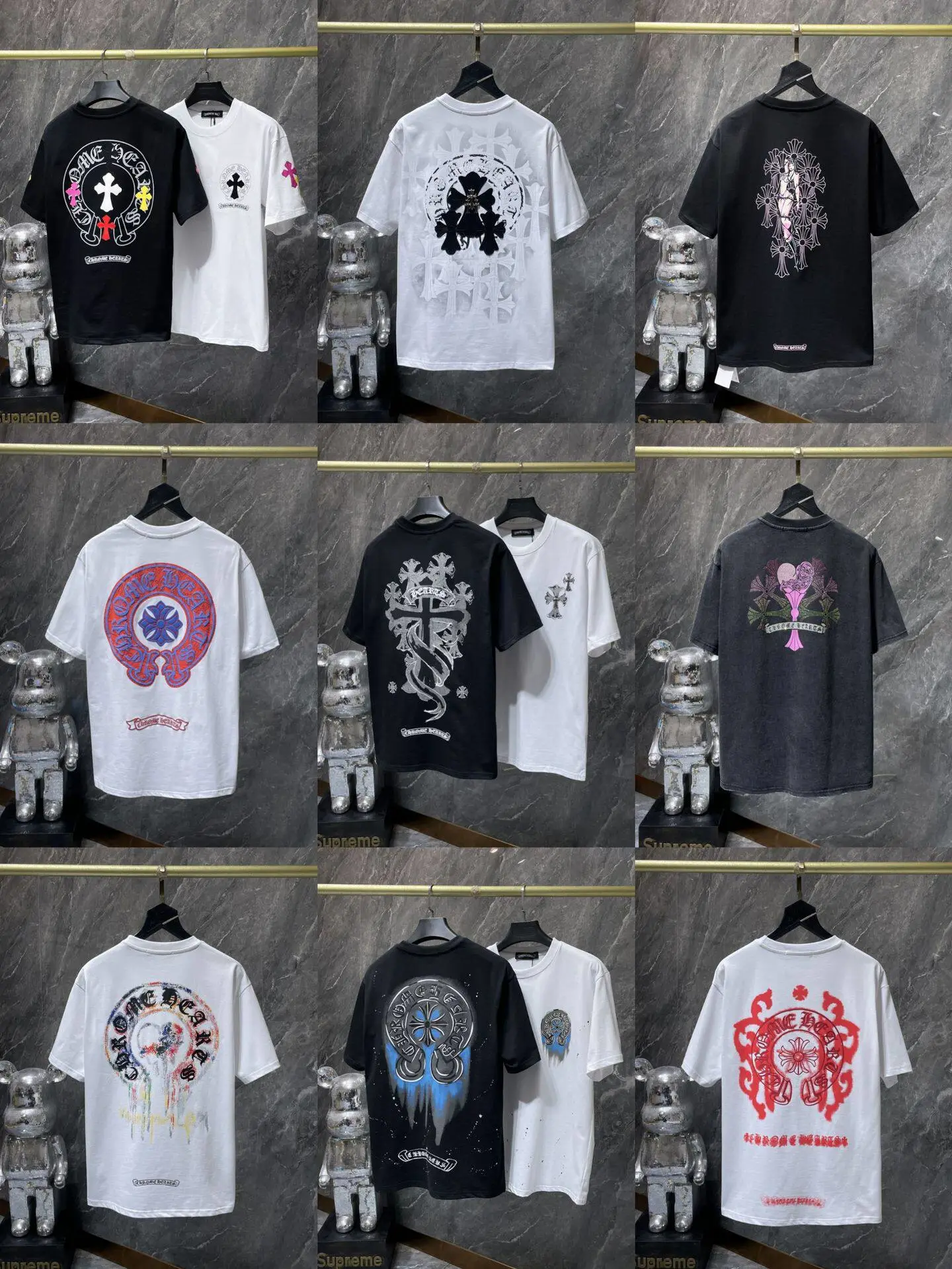 Chrome Hearts Camiseta - 40 Estilos