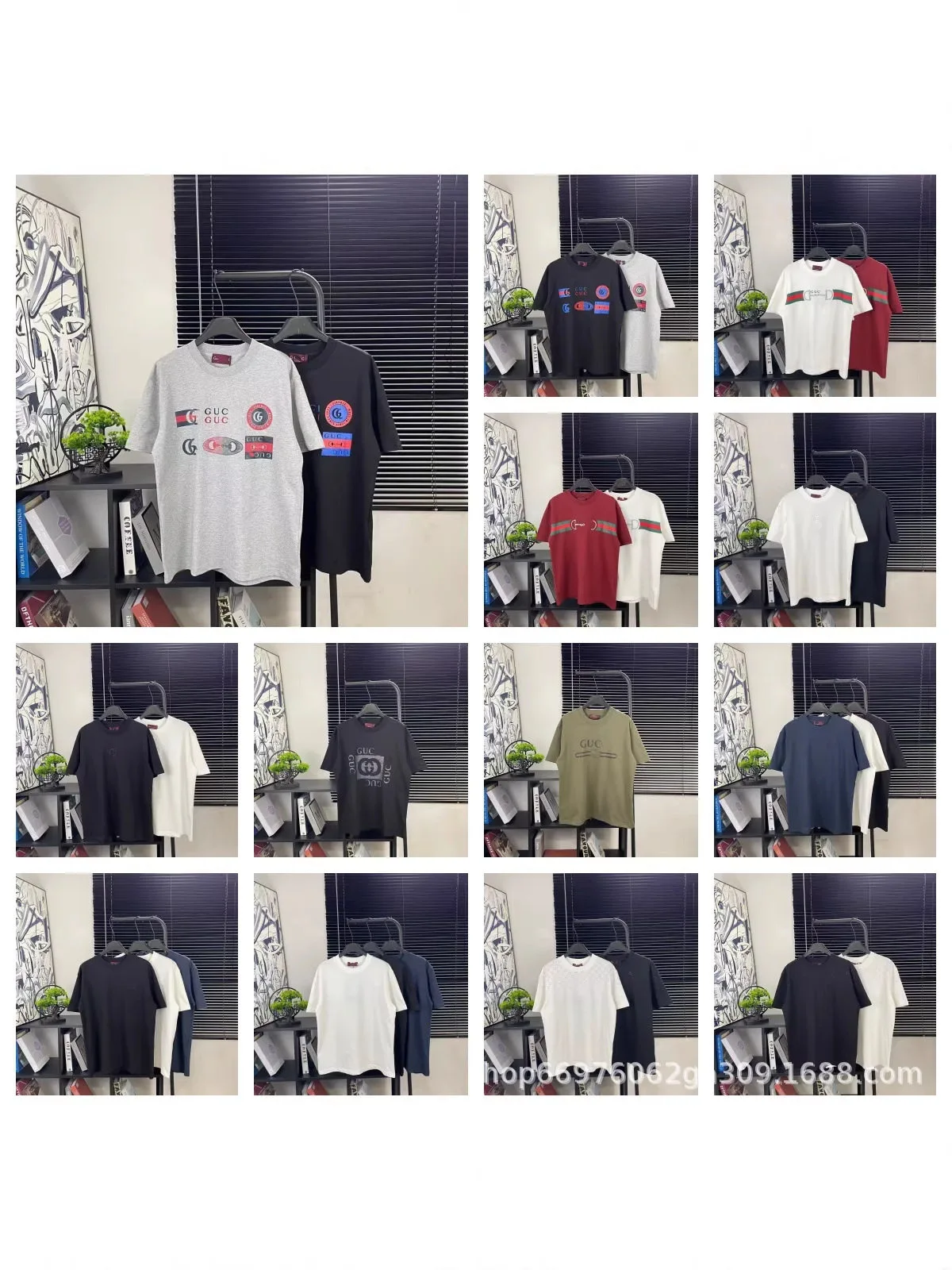 Gucci Camiseta 40 Estilos