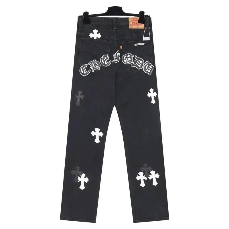 Amexnocap&Chrome Hearts Jeans