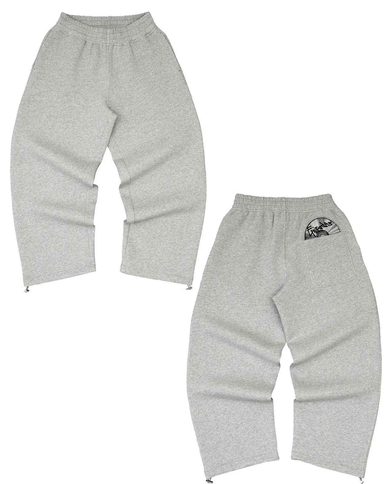 2025 New Trendy Street Style Embroidered Hoodie and Pants Set - Versatile Casual Pullover for Men and Women