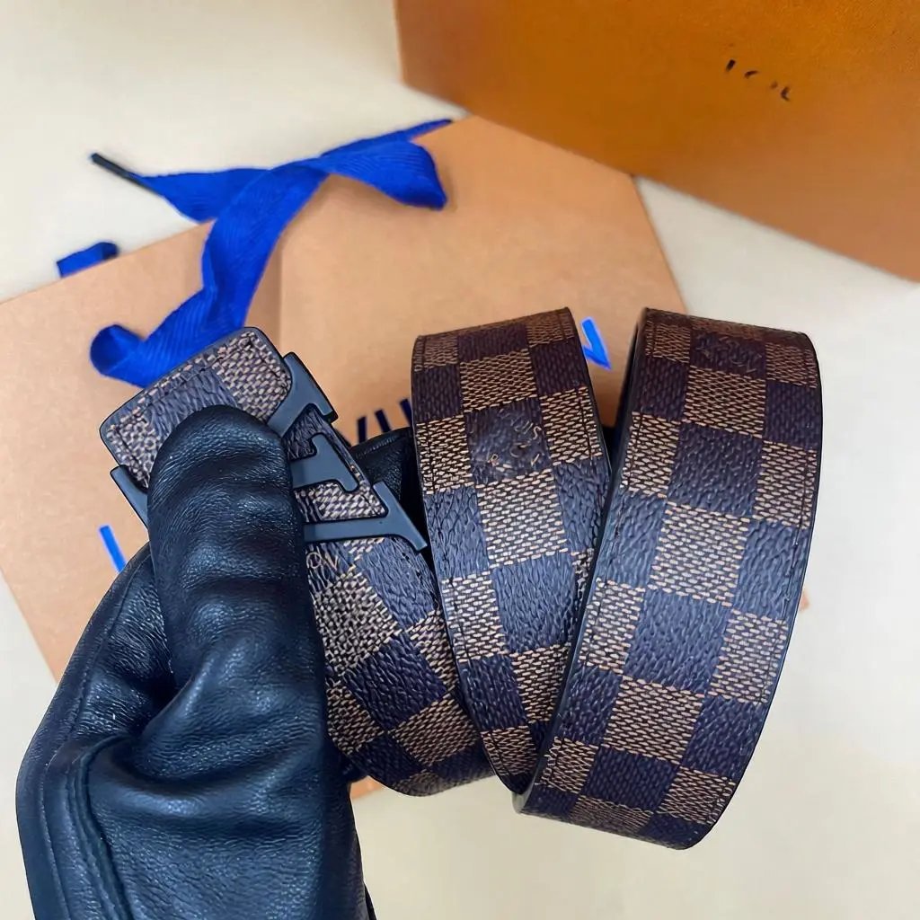 Louis Vuitton LV Initiales Belt Damier Ebene