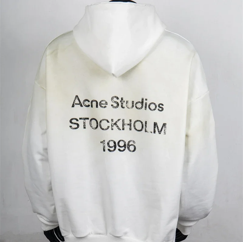 Acne Studios Stockholm 1996 Vintage Distressed Hoodie - rep Acne Studios