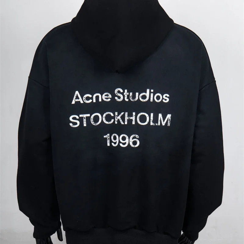Acne Studios Stockholm 1996 Vintage Distressed Hoodie