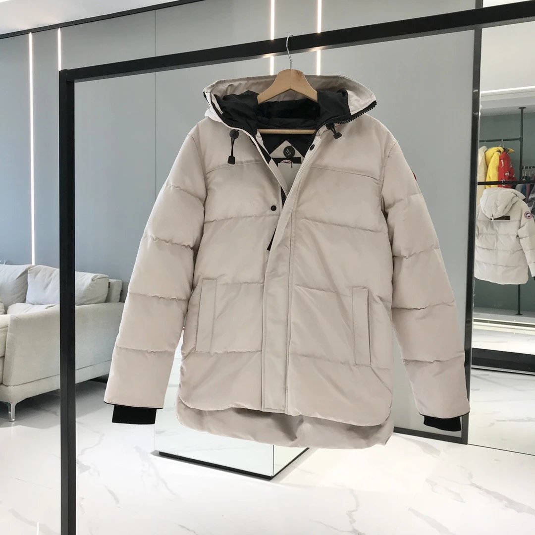 Goose off white red logo