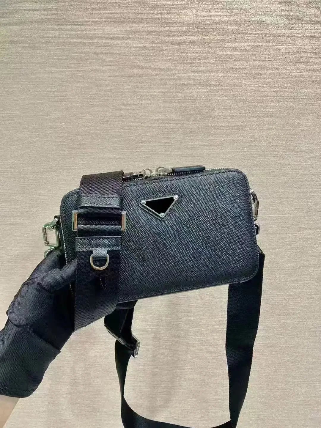 Prada style crossbody bag
