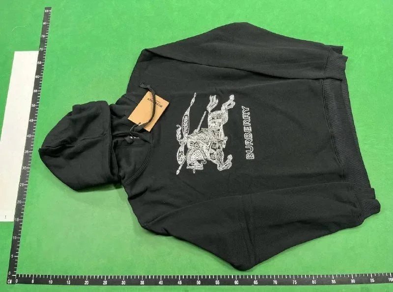Burberry Hoodies & Sweatshirts Check-lined zip-up hoodie — Hooded Sweatshirt -6