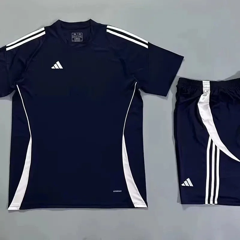 Short sleeved suit 8 (navy blue)