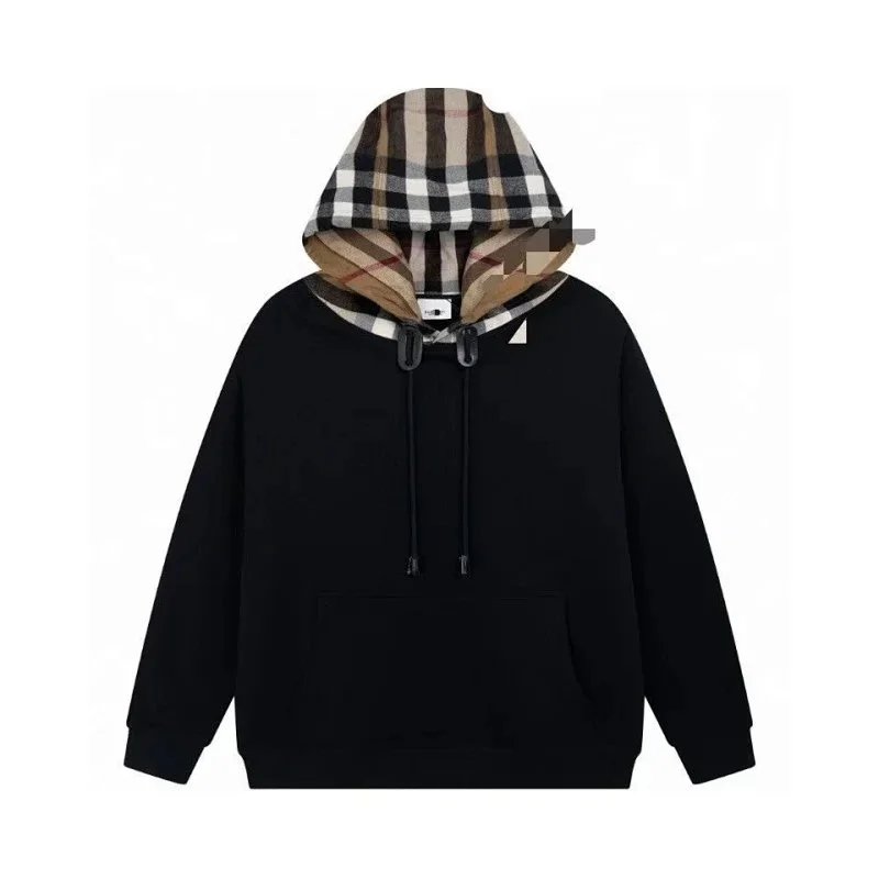 Burberry Hoodies & Sweatshirts Check-lined zip-up hoodie — Hooded Sweatshirt -1
