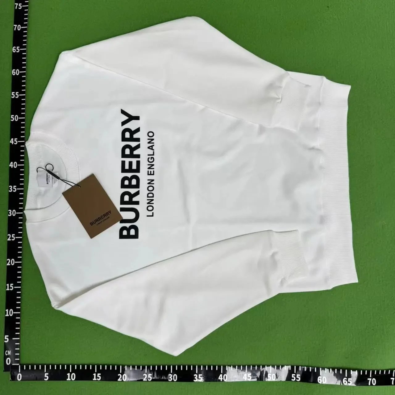 Burberry Hoodies & Sweatshirts Check-lined zip-up hoodie — Round-neck sweatshirt -3