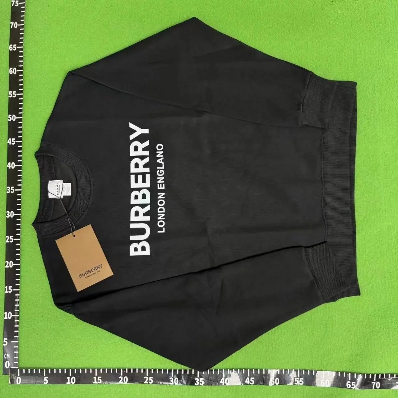 Burberry Hoodies & Sweatshirts Check-lined zip-up hoodie — Round-neck sweatshirt -2