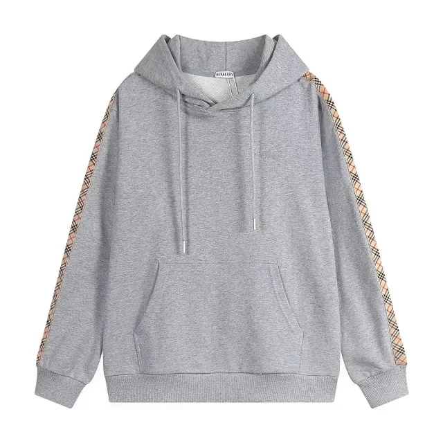 Burberry Hoodies & Sweatshirts Check-lined zip-up hoodie product detail image 33