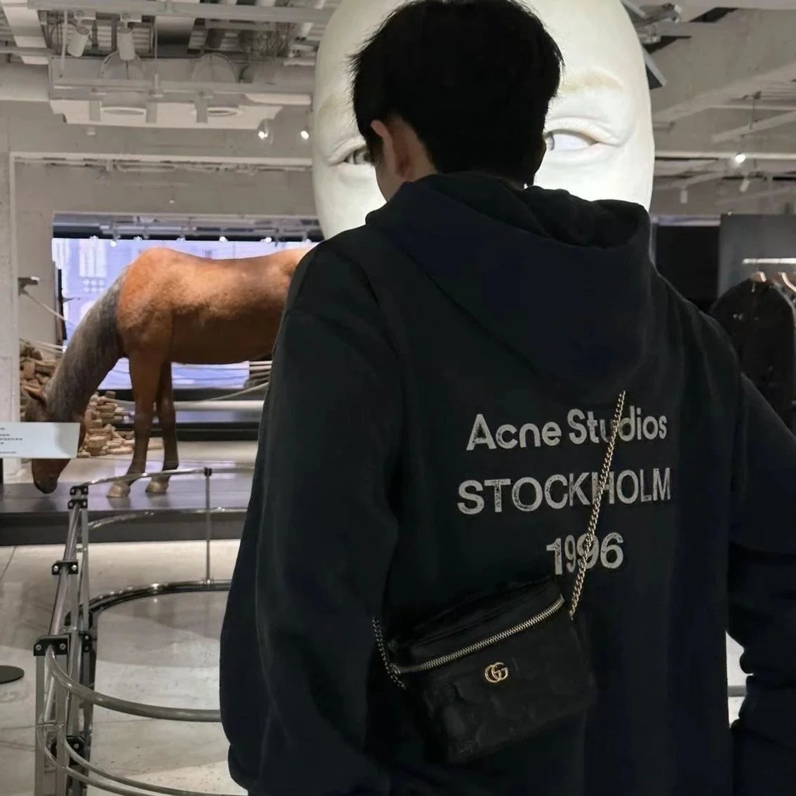 Acne Studios Hoodies & Sweatshirts Logo Print image 4