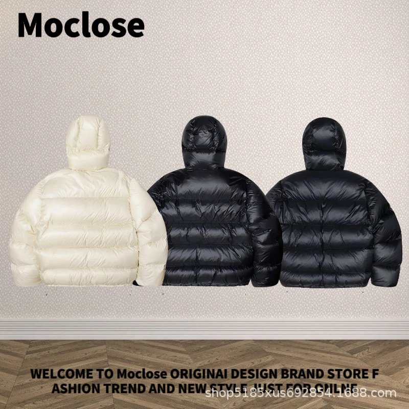 Stüssy x Moclose Puffer Jacket Off-White with Lime Green Lining Down-Jacket - 21